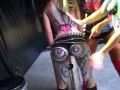 body painting cjay Miami Beach clevelander 2010