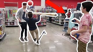 TRYING TO GET KICKED OUT OF WALMART! (FT DOM TRACY