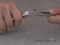 How to Make a Wrapped Loop - Jewelry Making How to Make a Wrapped Loop - Jewelry Making