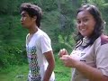Dipandu Oleh Teman-Teman MAPAWIMA (Mapala Universitas WIdya Mataram Yogyakarta), Para Peserta Pelatihan Kader Dasar Kammbaka (KAOMBO) Bermain Flying Fox di Objek Wisata Bumi Perkemahan Kali-Kuning Jogja, 15 Juli 2010.