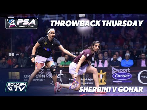 Squash: #ThrowbackThursday - Gohar v El Sherbini - El Gouna 2019 Quarter Final - Extended Highlights