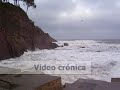 CRÓNICA TEMPORAL Cantábrico la mar a las 10h. 8nov