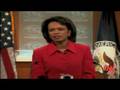 Condoleezza Rice congratulates Obama on historic election