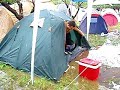 Tiendas inundadas en el viñarock 2007 Tiendas inundadas en el viñarock 2007