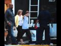 Justin Bieber Greeting His Bodyguard