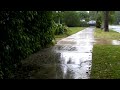 Sidewalk in the Rain