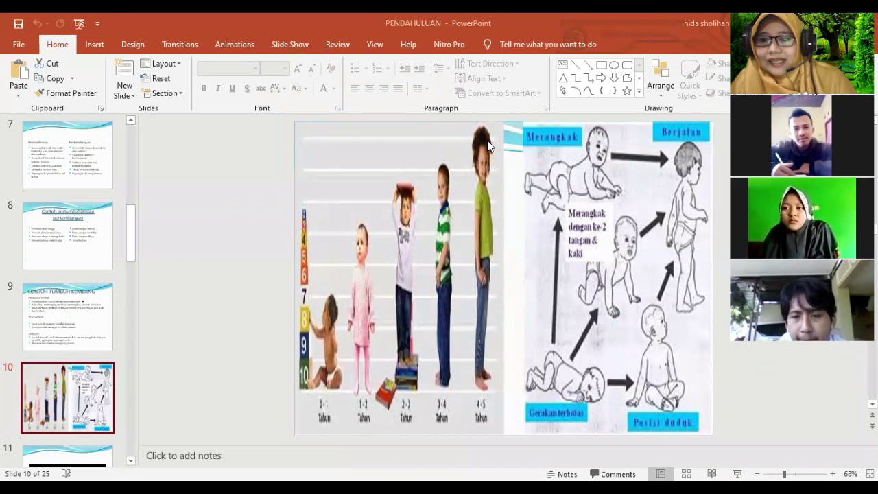 Hidayatus Sholihah, M.Ed._Ilmu Jiwa Perkembangan_PERBEDAAN  PERTUMBUHAN DAN PERKEMBANGAN
