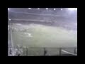 copa libertadores 2008. boca vs maracaibo, en la 12, salida de boca, fuegos artificiales