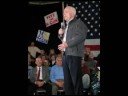 played to a slideshow of john mccain
