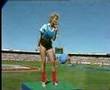 Jackie Love sings Up There Cazaly at 1983 SANFL GF