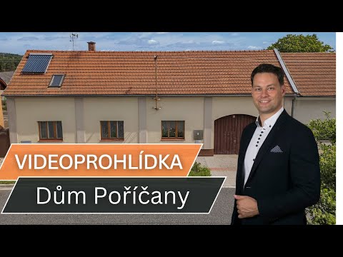 Video RD 4+1/G, Poříčany, okr. Kolín, zahrada, vlak do Prahy