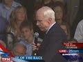 McCain: "You Do Not Have To Be Scared" of Obama as President