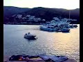 Beautiful evening in sikinos