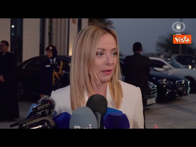 Meloni: Entro fine anno decreto per inviare aiuti per popolazione Ucraina