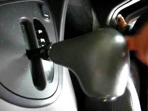 how to remove xr6 gear knob
