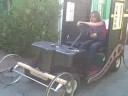 STMPUNK'D  ArtCart with big wheels