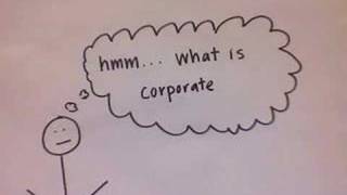 Corporate Finance (hand-drawn explanation)