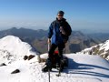 ascensi� al pique longue o vignemale de 3298m realitzada el 28/10/06. (xavier pubia, xavier garcia i pere gispert)