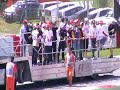 camion de los pilotos antes de la carrra de formula 1
