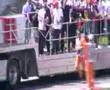 camion de los pilotos antes de la carrra de formula 1