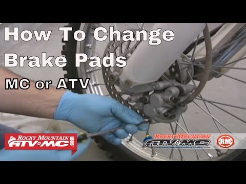 Motorcycle brake pads Brake pad replacement vehicle