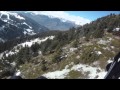 Val Thorens, La Plagne, Valmorel vues du ciel