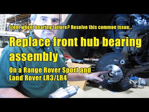 Hub Bearing Assembly Replacement for Land Rover LR3 2005-2009