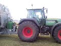 Fendt 916 met Roelama tank aan't bemesten. 35 m3 / ha op bevroren grond.