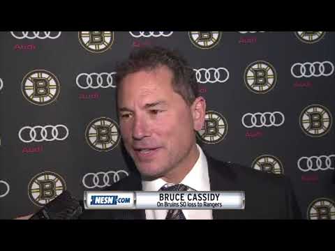 Video: Bruce Cassidy after Bruins tough shootout loss to Rangers