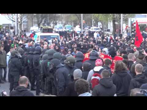 Demo - Hamburg 01.05.2013 Prügel und Wasserwerfereinsatz bei revolutionärer 1. Mai-Demo Hamburg (utopieTV-doku-video) 20.40 Uhr: Wasserwerfer und Schlagstöcke Hambu...