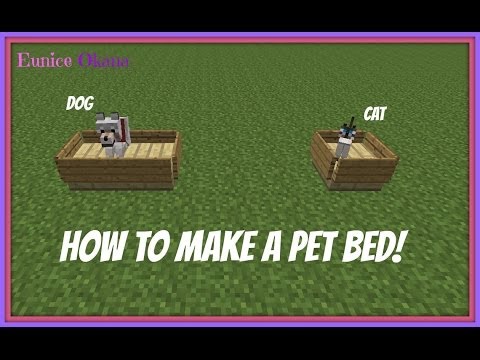 how to make a bed i minecraft