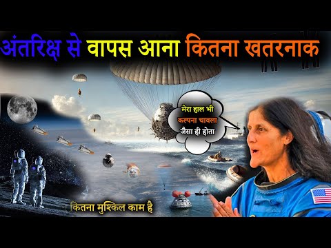 अन्तरिक्ष से पृथ्वी पर कैसे आते है | How does Astronauts come to Earth from space | खतरनाक रास्ता - YouTube