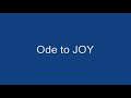 jesus – Ode to Joy 