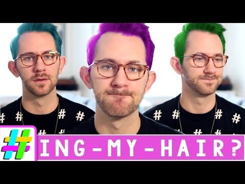 how to paint my hair