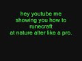 runescape-nature alter runecrafting guide