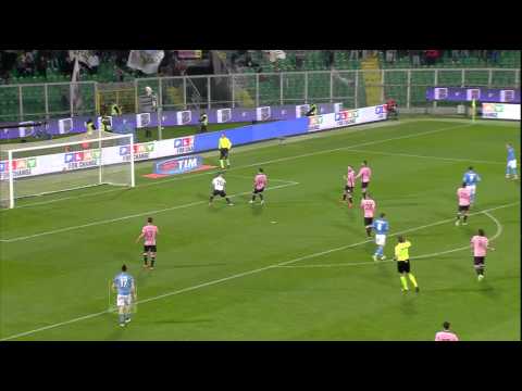 Palermo-Napoli 3-1 23a giornata di Serie A TIM 2014/2015 HL (90 sec)