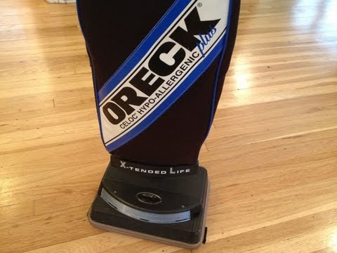 how to unclog an oreck xl vacuum