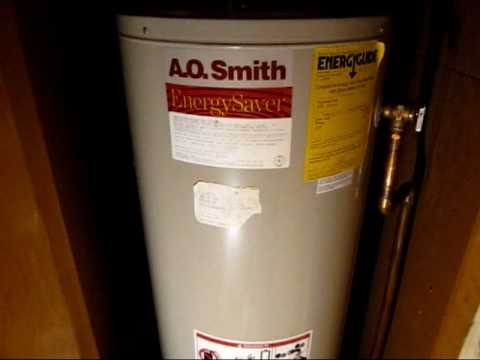 how to drain ao smith promax water heater