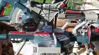 Панельная пила GCM 800 SJ Professional. Первый взгляд.