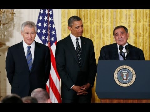 President Obama Nominates Chuck Hagel For Secretary Of Defense