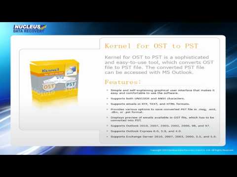 how to recover ost file in outlook 2010