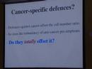 google tech talks
june 29, 2007

abstract

the intrinsic genetic instability of cancer cells makes age-related cancers harder to postpone or treat than any other aspect of aging. any therapy that a cancer can resist by activating or inactivating specific genes is unlikely to succeed long-term, because pre-existing cancer cells with the necessary gene expression pattern will withstand the therapy and proliferate. wilt (whole-body interdiction of lengthening of telomeres) seeks to pre-empt this problem by deleting from as many of our cells as possible the genes needed for telomere elongation. cancers lacking these genes can never reach a life-threatening stage by altering gene expression, only by...