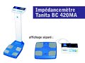 impedancemetre Tanita BC 420 chez NMmedical