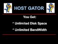Host Gator Web Hosting