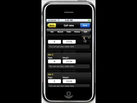 iphone fitness app - All-in Finess is a top-of-the-line application! The app offers a new individualized approach to workout programs. • HUGE content - consists of 200 exercises ...