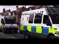 Visitor video: Police out in force for Rhyl FC Intertoto tie