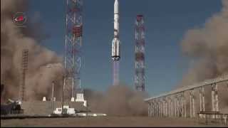 Пуск РКН Протон-М с КА Инмарсат-5Ф3 (HD)