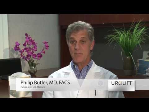 Dr. Philip Butler with patient Russell H. talk about the Urolift® System for BPH