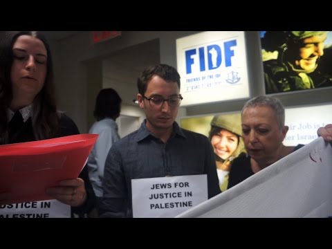 Not In Our Name: Jewish Activists Arrested in Sit-in at Friends of Israel Defense Forces NYC Office