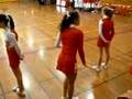Townie Fan gets cheerleader going